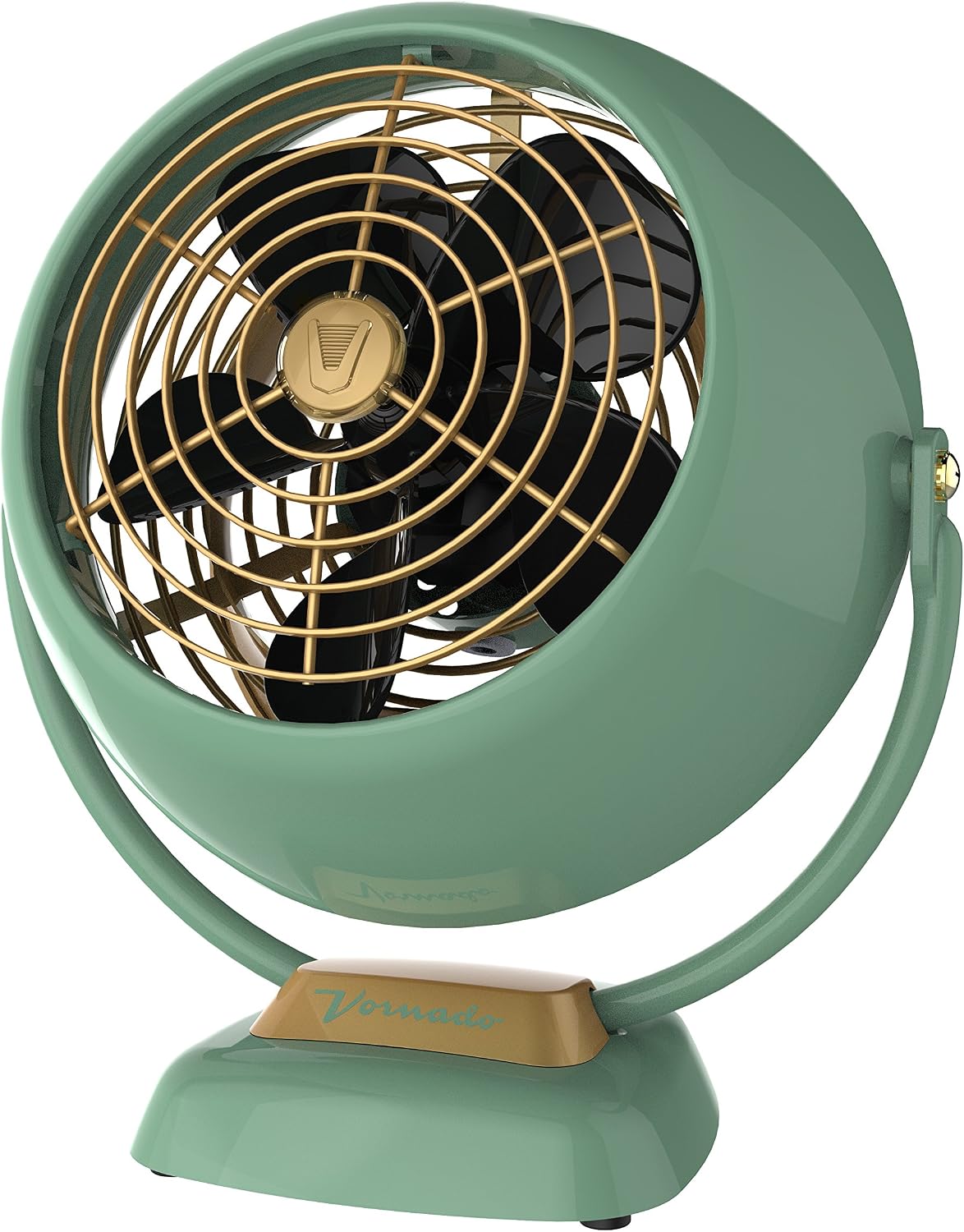 Vornado VFAN Jr. Vintage Air Circulator Fan, Green — authentic vintage gift collectible