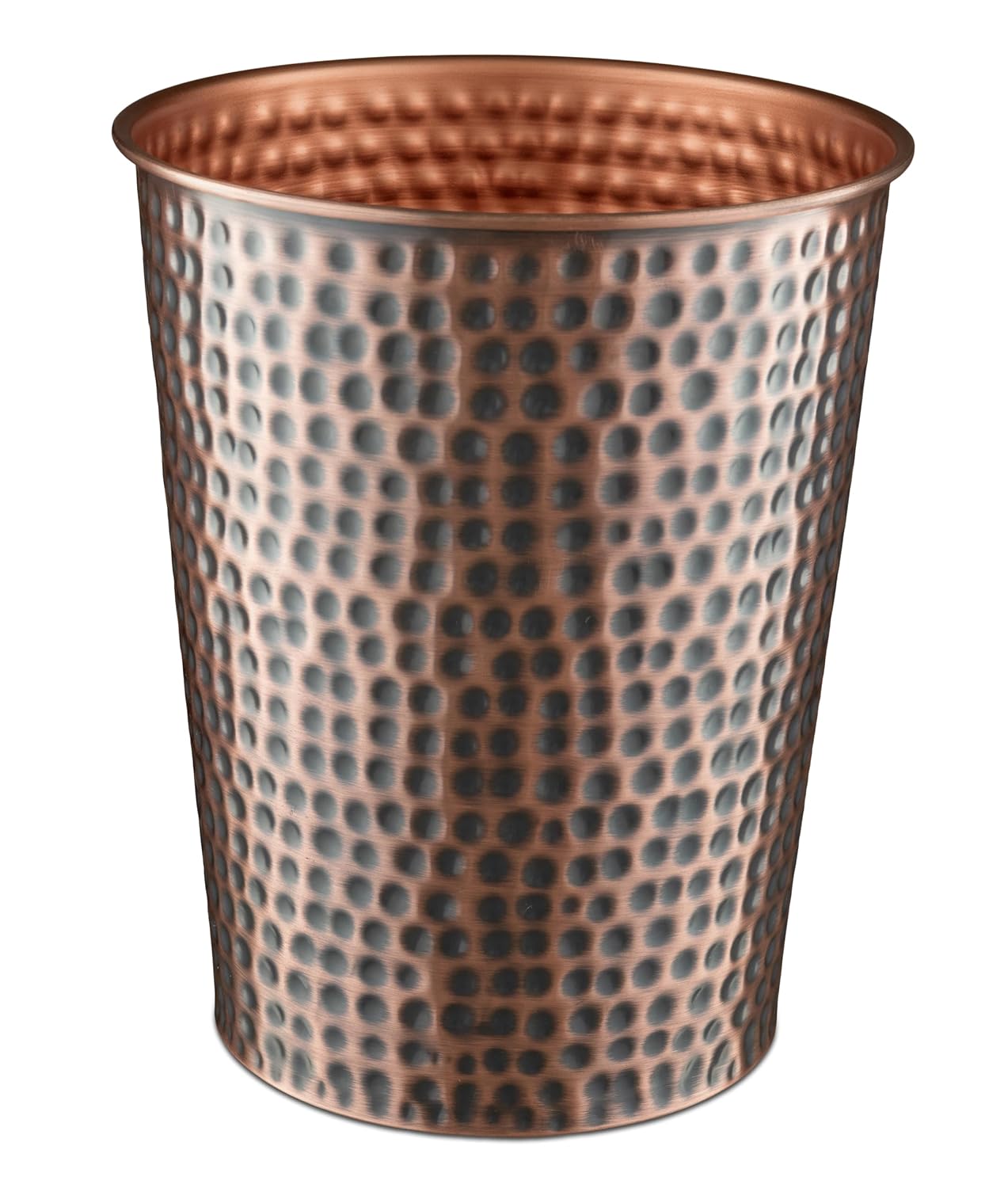 Monarch Abode Metal Bathroom Trash Can – Waste Basket for Bedroom, Office Desk, & Dorm — authentic vintage gift collectible