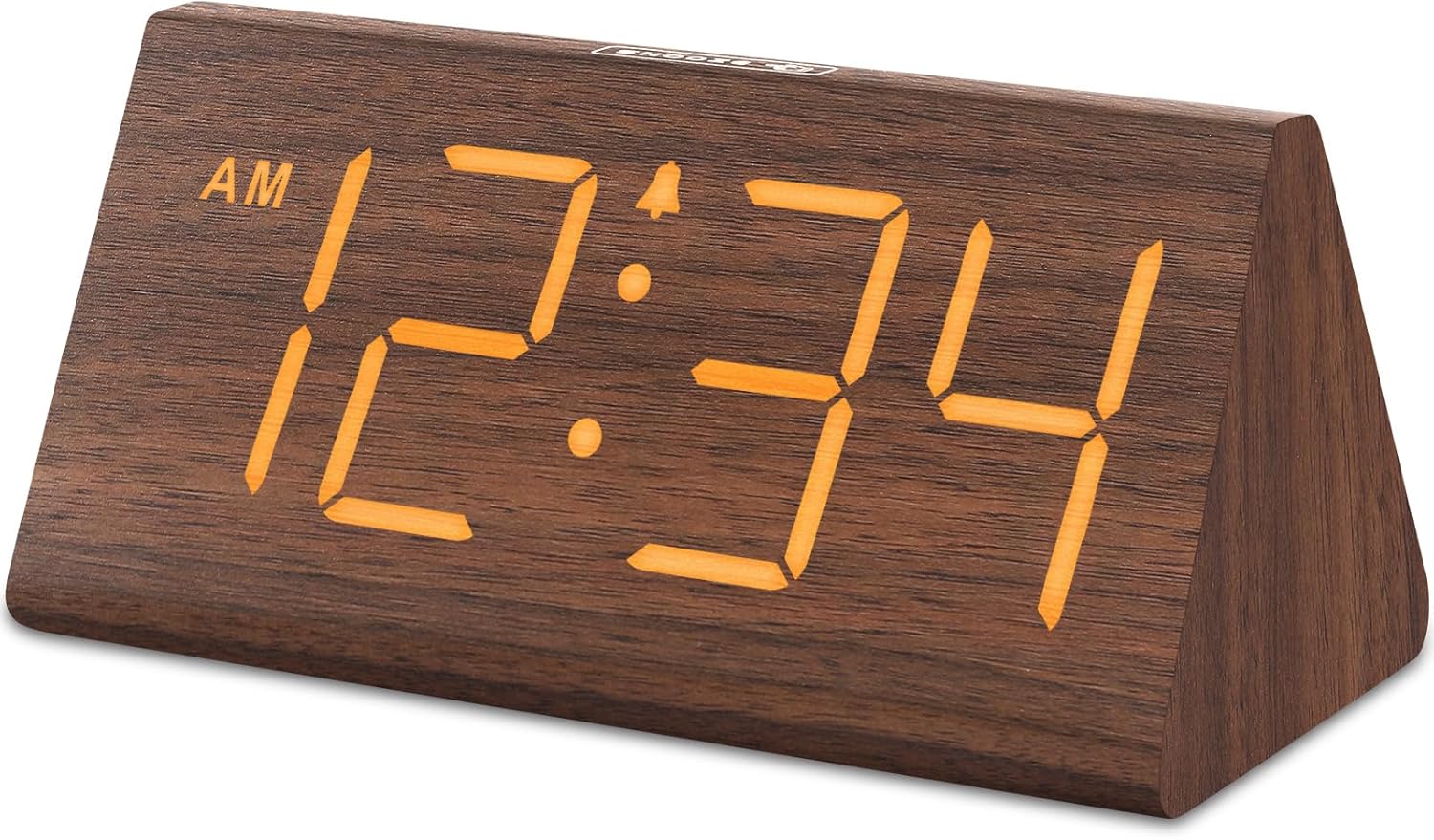 DreamSky Wooden Digital Alarm Clock for Bedrooms Desk with Large Numbers — authentic vintage gift collectible
