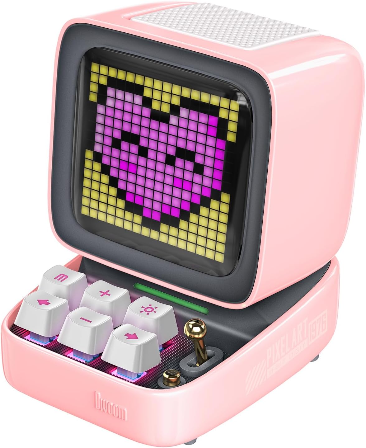Divoom Ditoo Retro Pixel Art 15W Bluetooth Speaker,Cute Speaker with Alarm Clock,White Noise & Mini Games,Icon — authentic vintage gift collectible