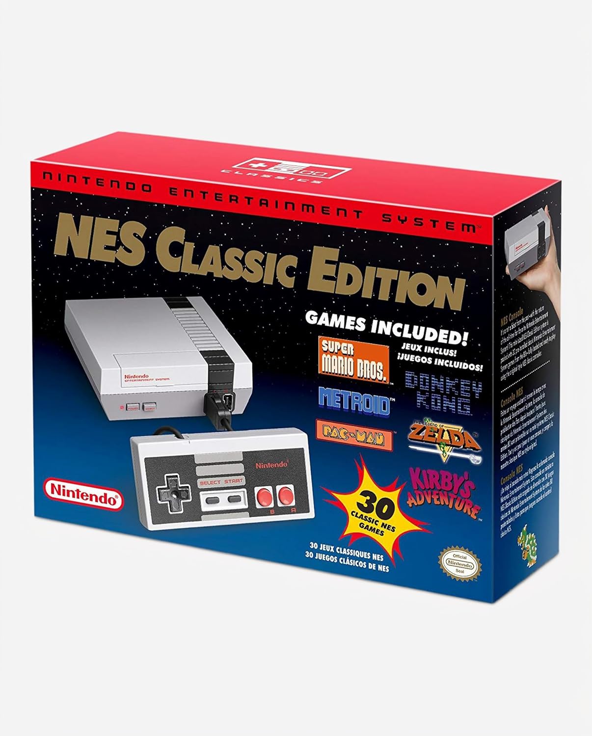 Nintendo Entertainment System: NES Classic Edition — authentic vintage gift collectible
