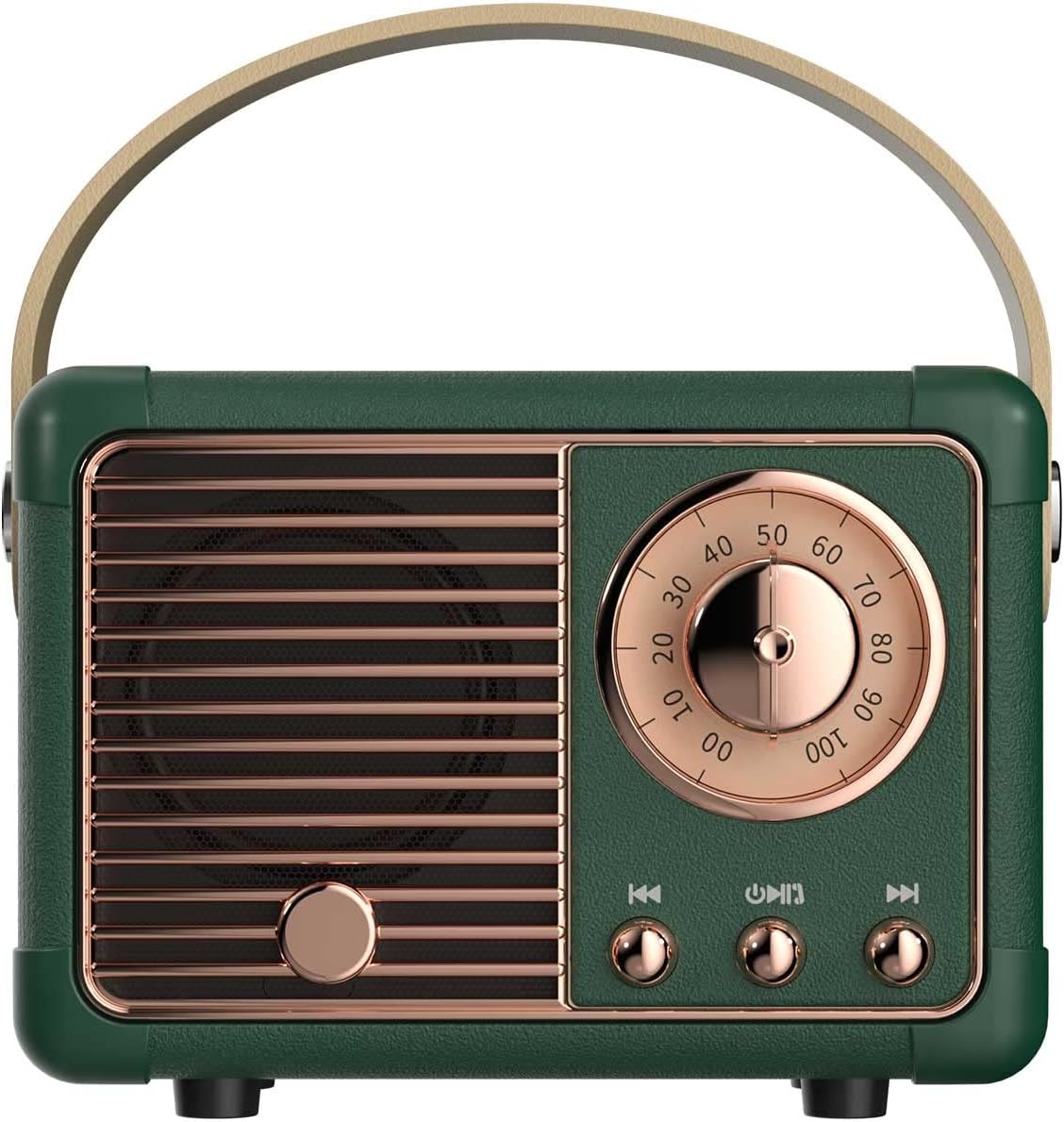 Dosmix Retro Bluetooth Speaker, Vintage Green Decor — authentic vintage gift collectible