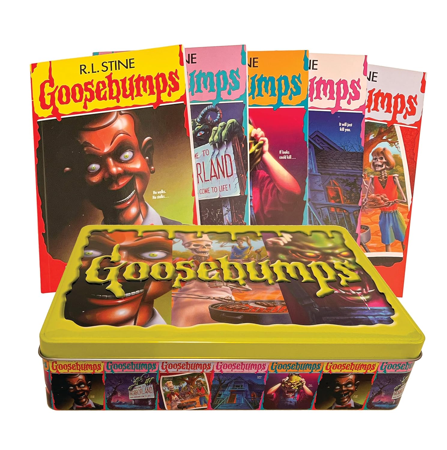 Goosebumps Retro Scream Collection: Limited Edition Tin — authentic vintage gift collectible