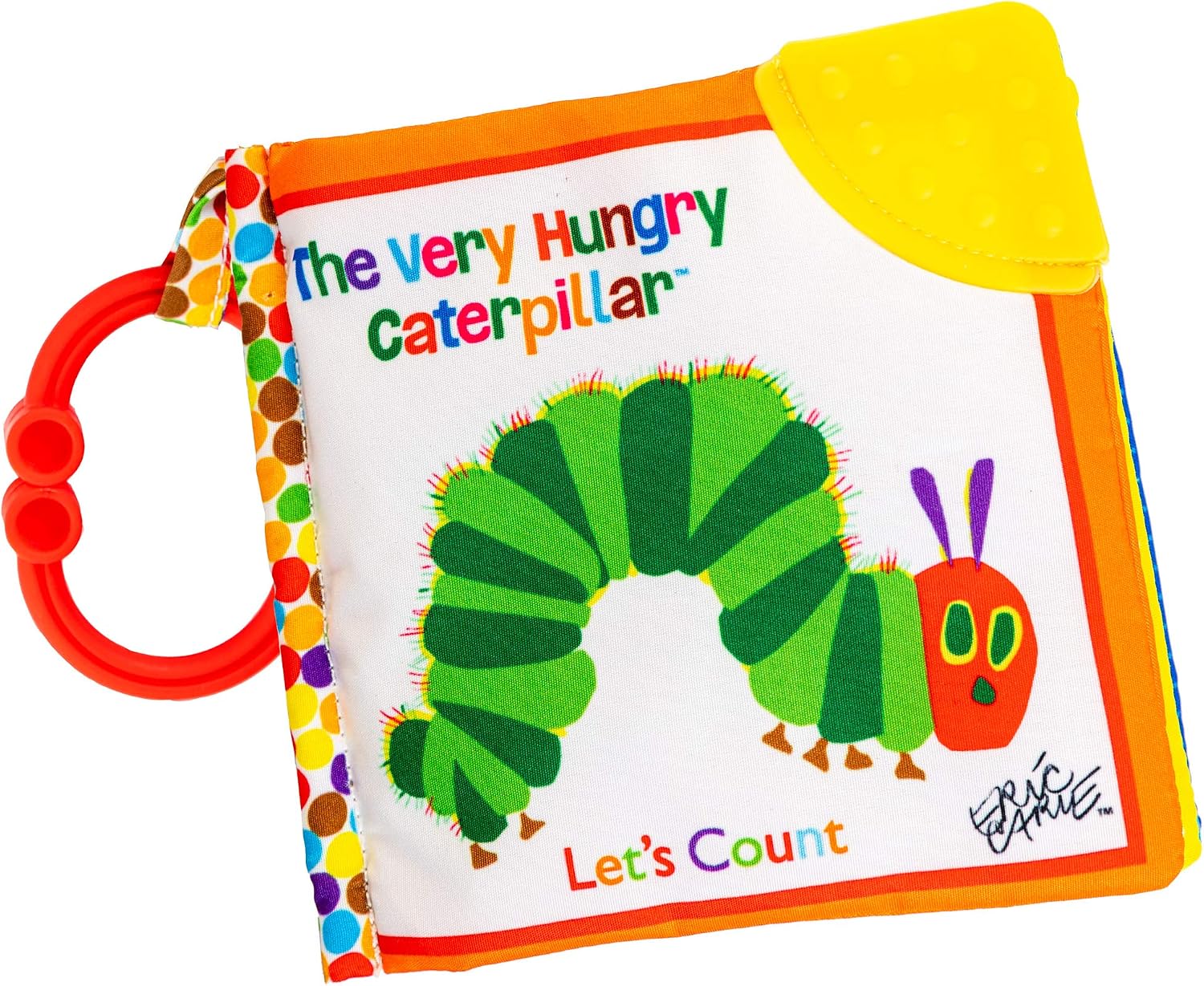 Let's Count Soft Book - World of Eric Carle the Very Hungry Caterpillar Baby on the Go — authentic vintage gift collectible