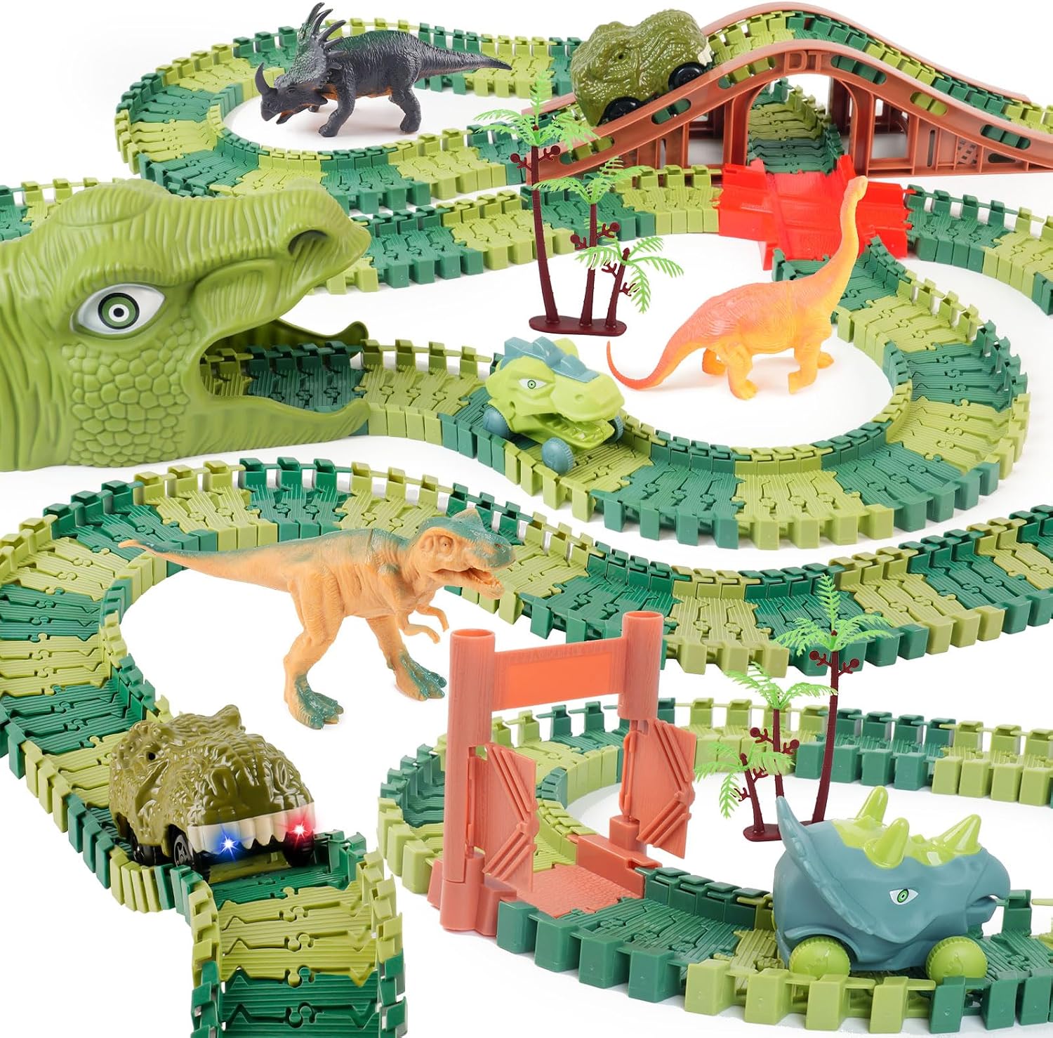 Dinosaur Track Toys - Best Birthday Gifts for 3 4 5 6 7 Year Old Boys Girls, Dinosaur — authentic vintage gift collectible