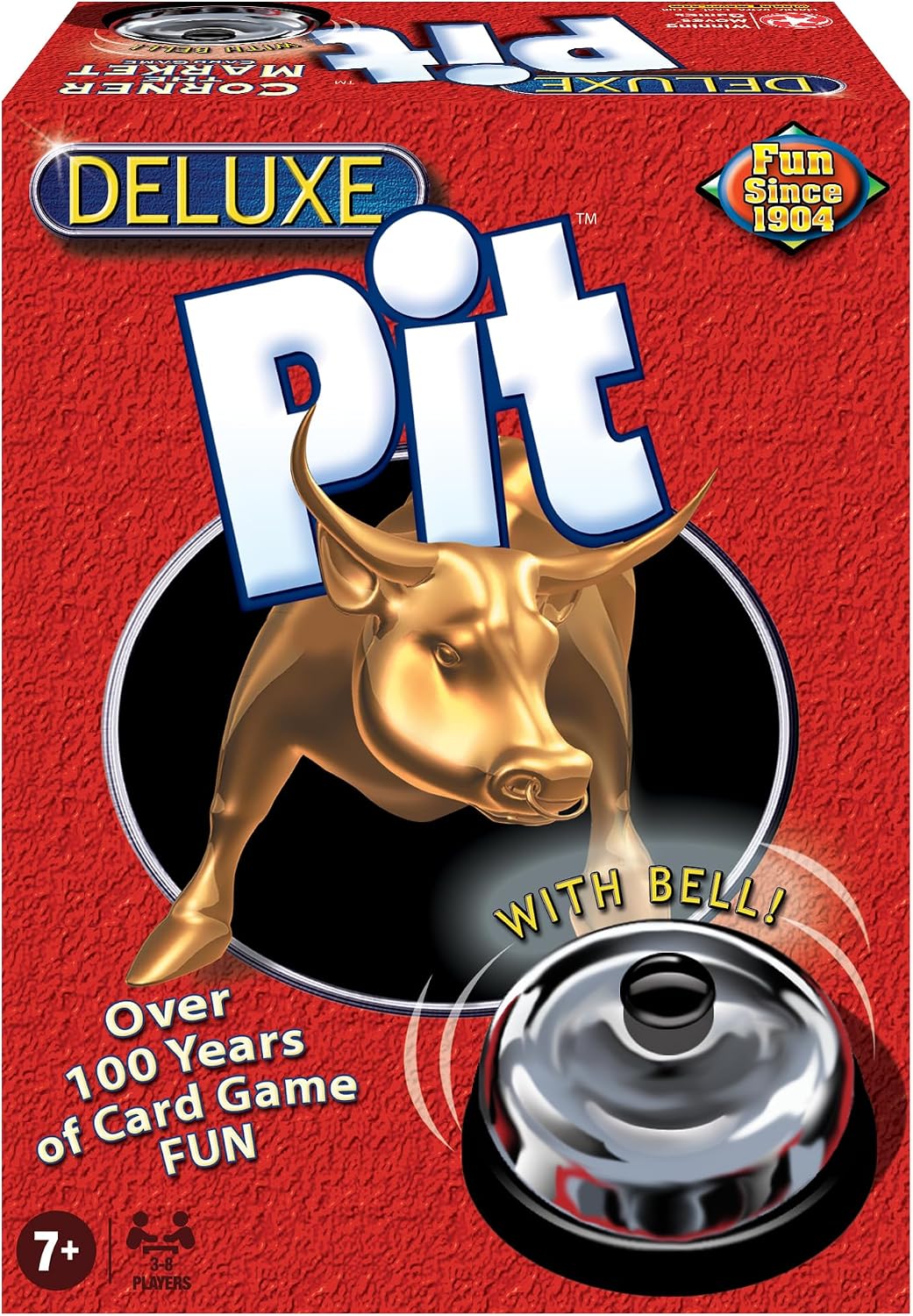 Deluxe Pit, Classic Frantic Trading Card Game, by Winning Moves Games USA — authentic vintage gift collectible