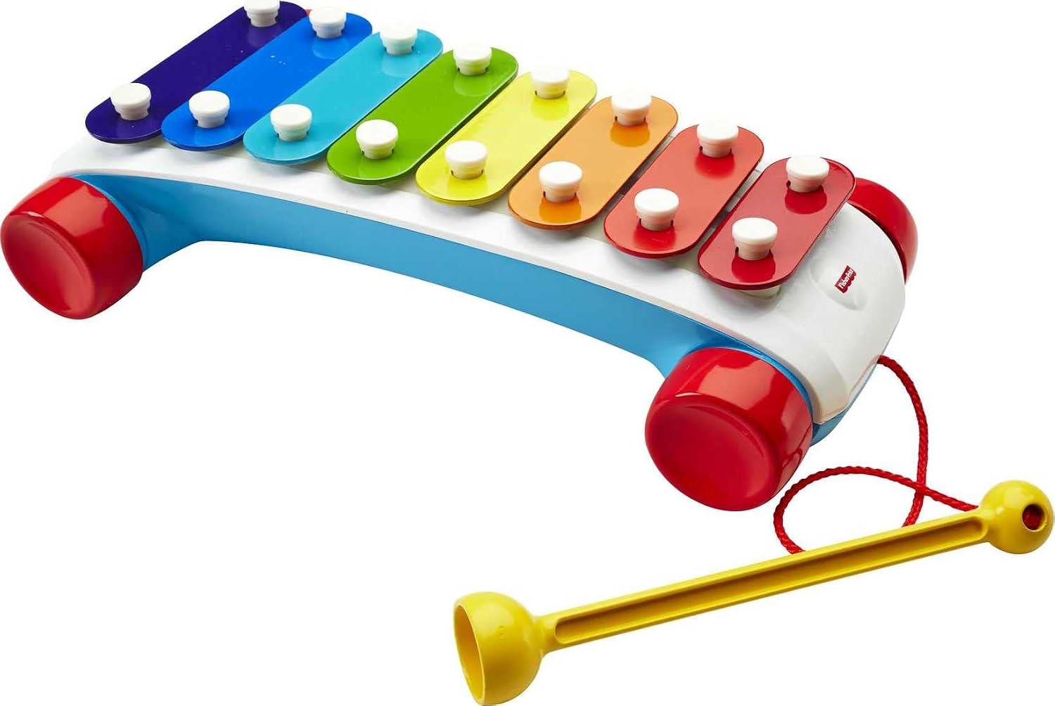 Fisher-Price Toddler Pull Toy, Classic Xylophone Pretend Musical Instrument with — authentic vintage gift collectible