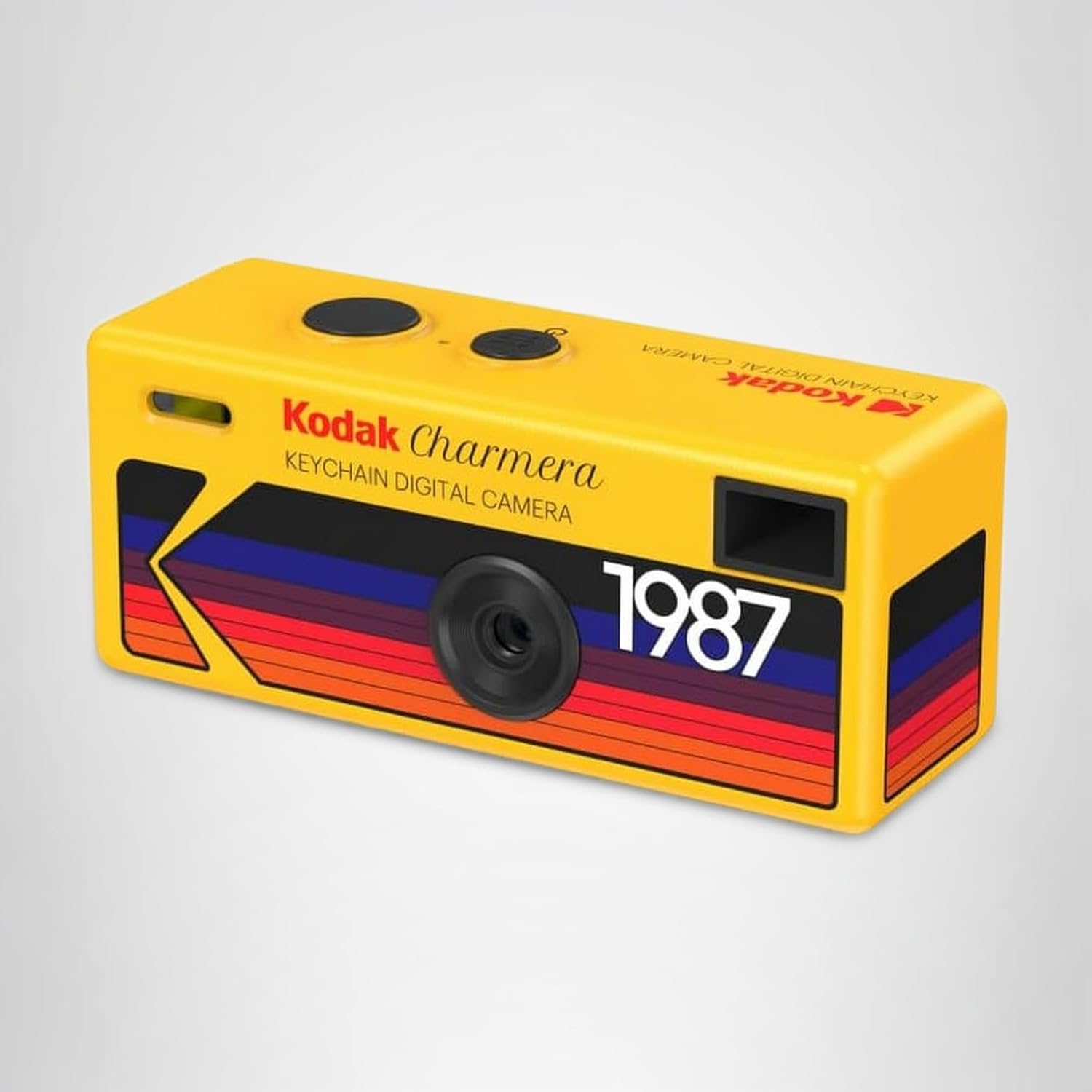 KODAK CHARMERA Keychain Digital Camera Blind Box Single Box (1PC),Mini Camera — authentic vintage gift collectible