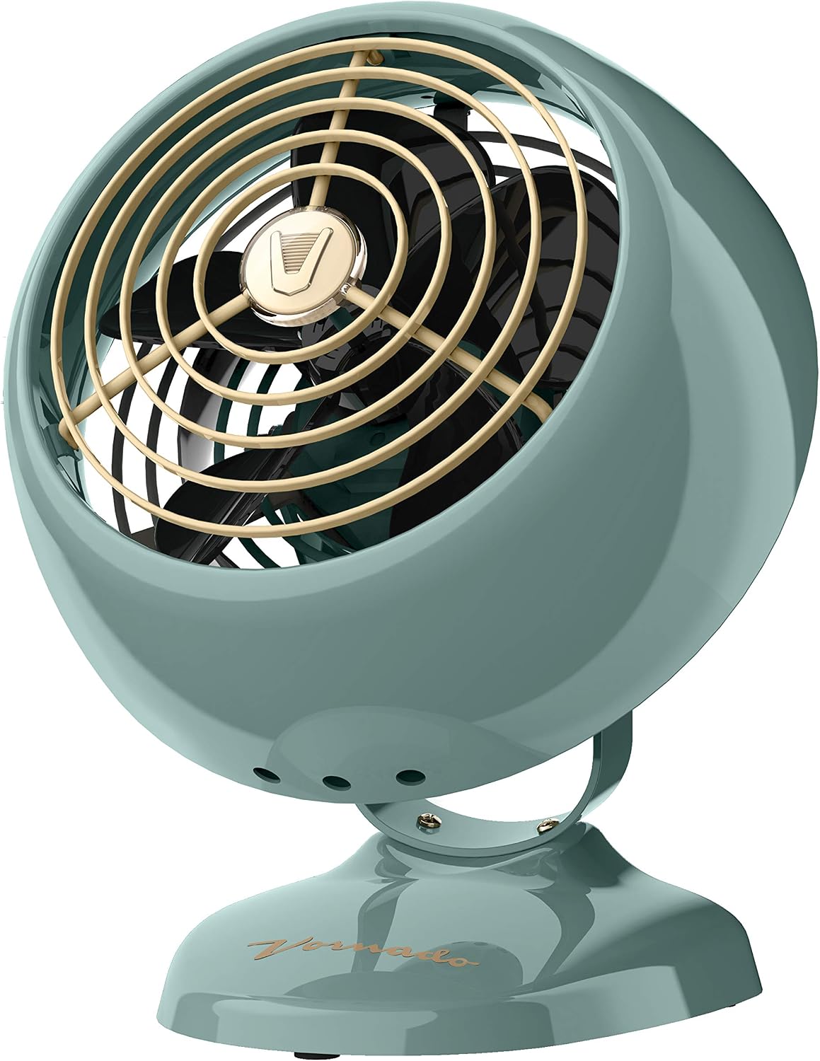 Vornado VFAN™ Mini Classic Vintage Metal Desk Fan, 2-Speed, Adjustable Tilt — authentic vintage gift collectible